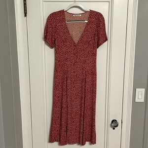 Reformation Button Down Midi Dress